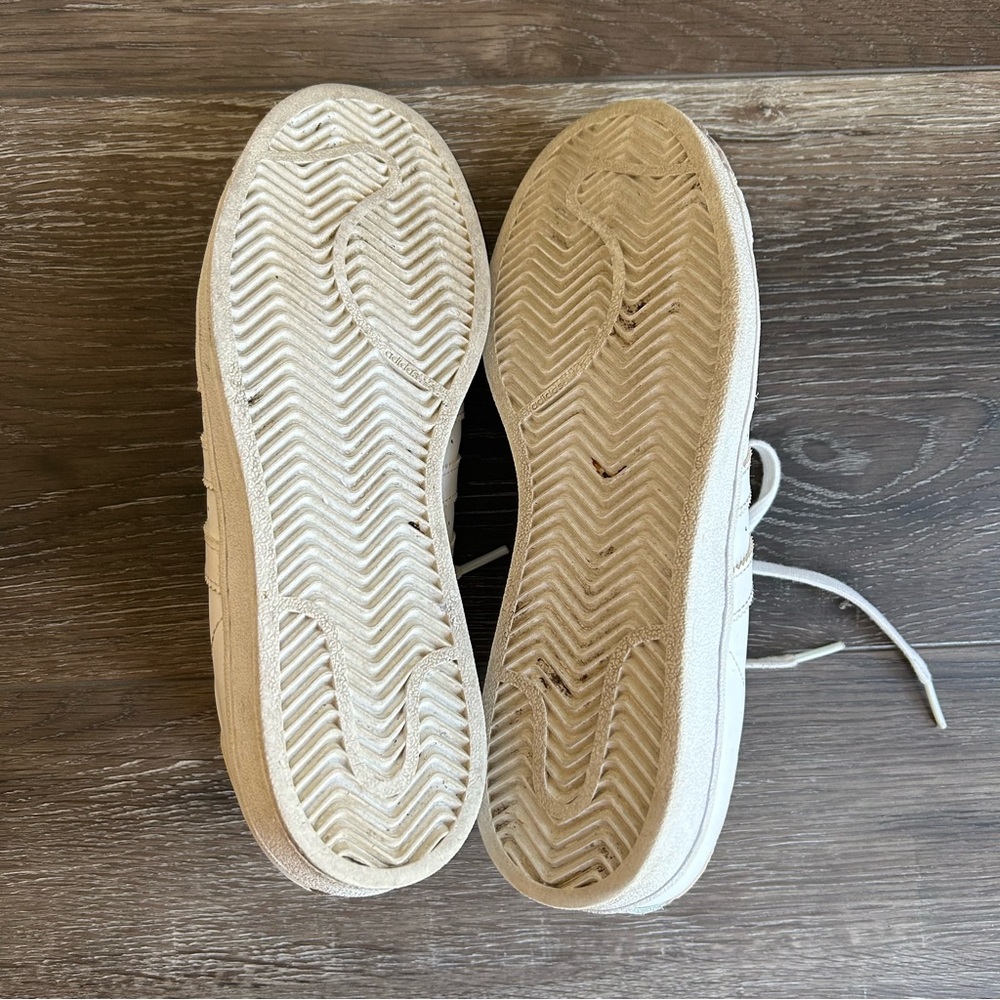 Adidas Superstar White Sneaker Size 8 - Picture 7 of 8
